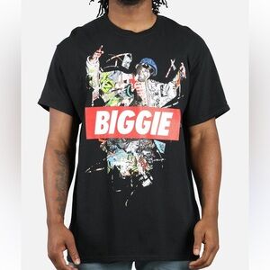 BIGGIE Graphics Black T Shirt XXL